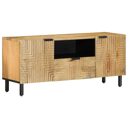 Dulap TV maro 105x33x46 cm lemn masiv de mango - WALTI WALTI