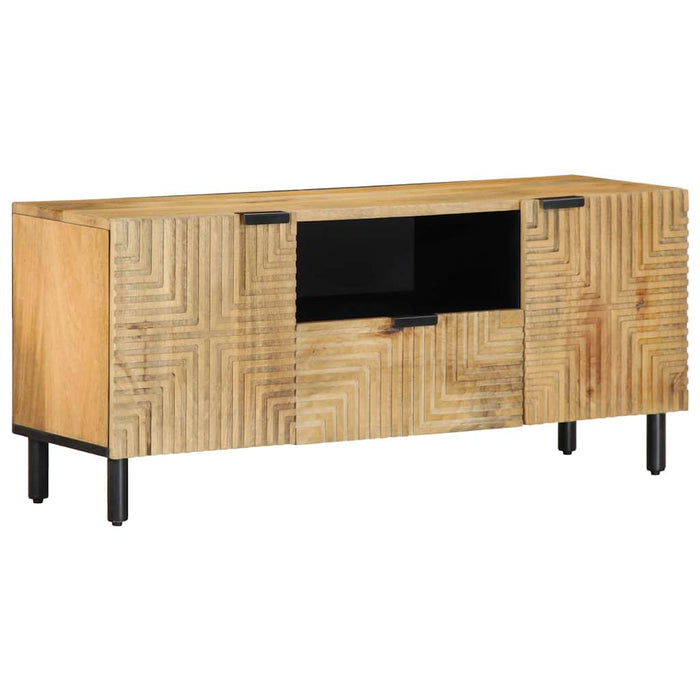 Dulap TV maro 105x33x46 cm lemn masiv de mango WALTI