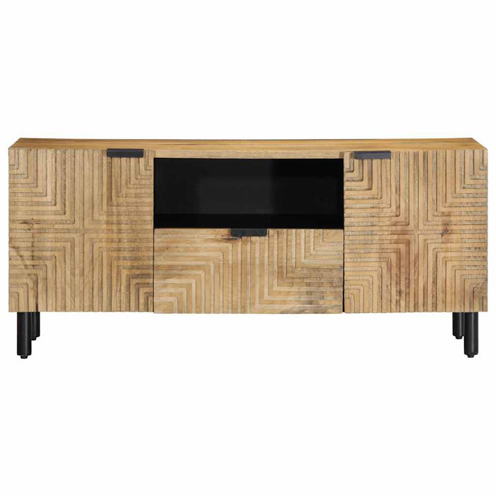 Dulap TV maro 105x33x46 cm lemn masiv de mango WALTI
