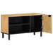 Dulap TV maro 80x31,5x46 cm lemn masiv de mango - WALTI WALTI