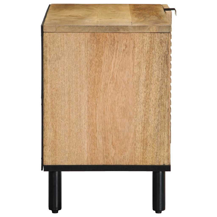 Dulap TV maro 80x31,5x46 cm lemn masiv de mango - WALTI WALTI