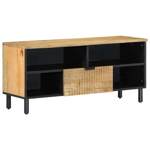 Dulap TV maro 100x33x46 cm lemn masiv de mango - WALTI WALTI