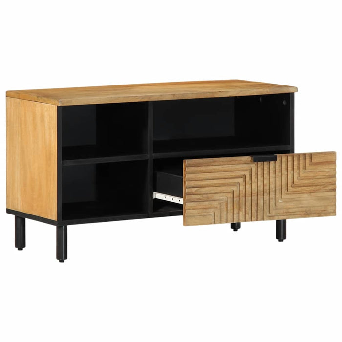 Dulap TV maro 80x33x46 cm lemn masiv de mango - WALTI WALTI