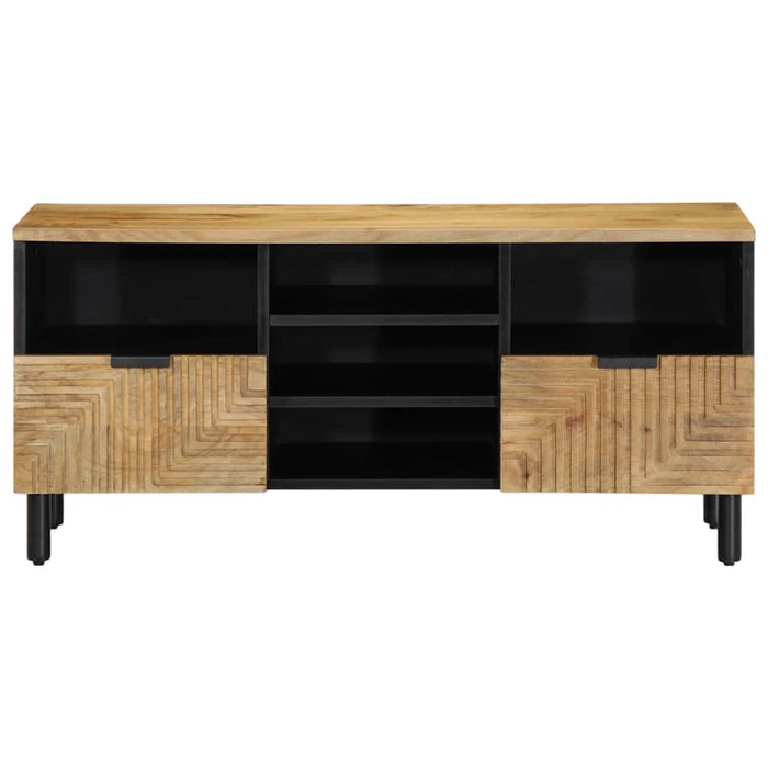 Dulap TV maro 100x33x46 cm lemn masiv de mango - WALTI WALTI
