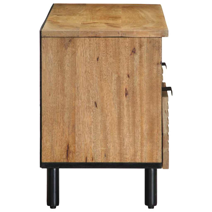 Dulap TV maro 100x33x46 cm lemn masiv de mango - WALTI WALTI