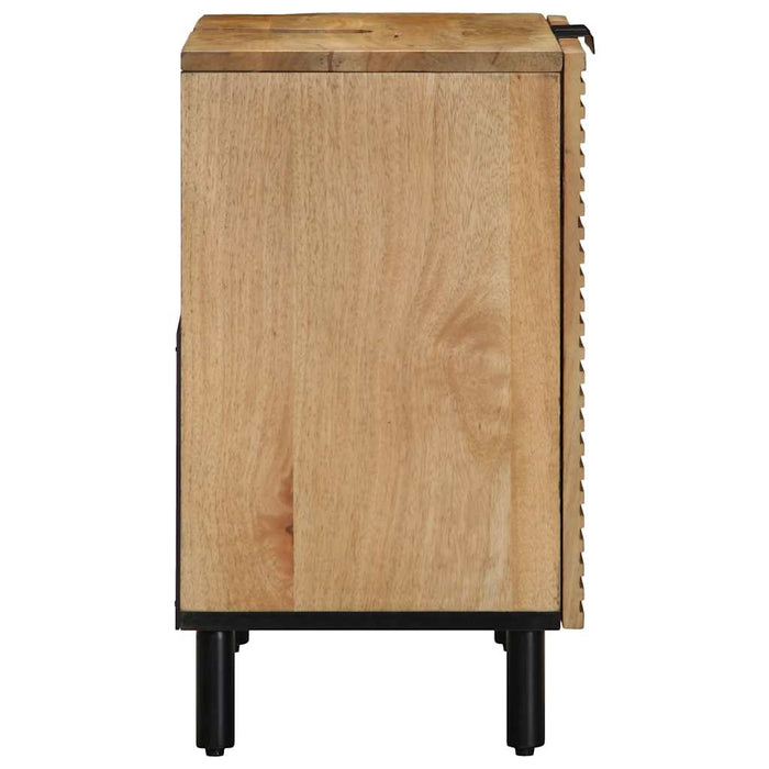 Dulap pentru chiuvetă baie maro 62x33x58 cm lemn masiv de mango WALTI