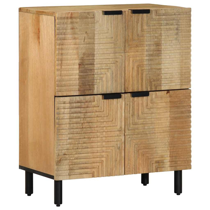 Bufetă maro 60x33x75 cm lemn masiv de mango WALTI