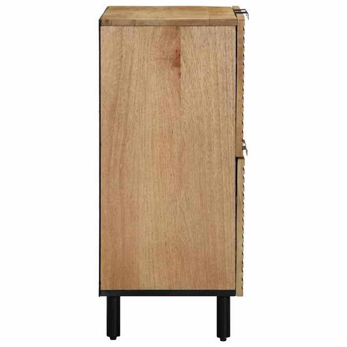 Bufetă maro 60x33x75 cm lemn masiv de mango WALTI