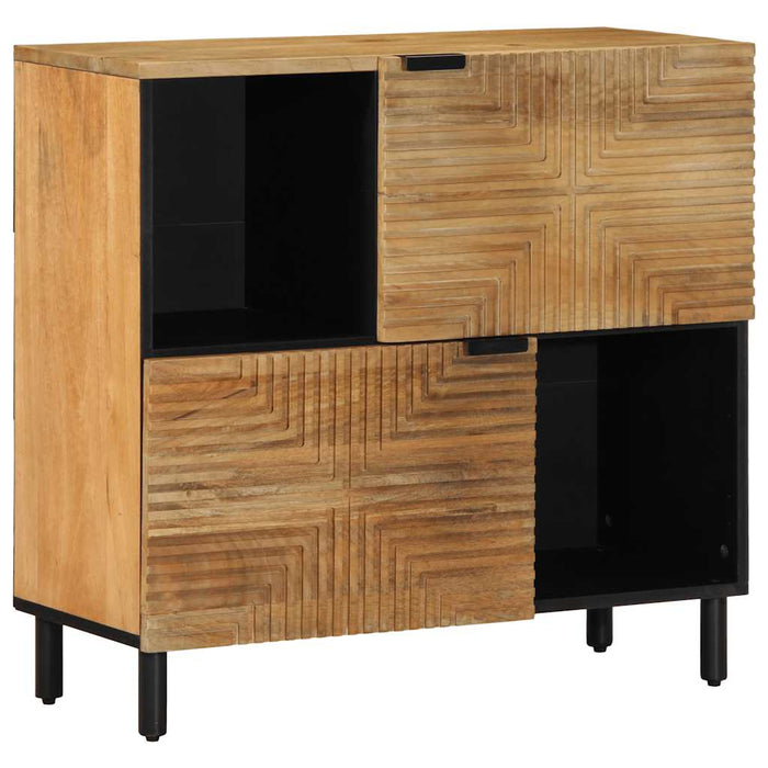 Bufetă maro 80x33x75 cm lemn masiv de mango WALTI