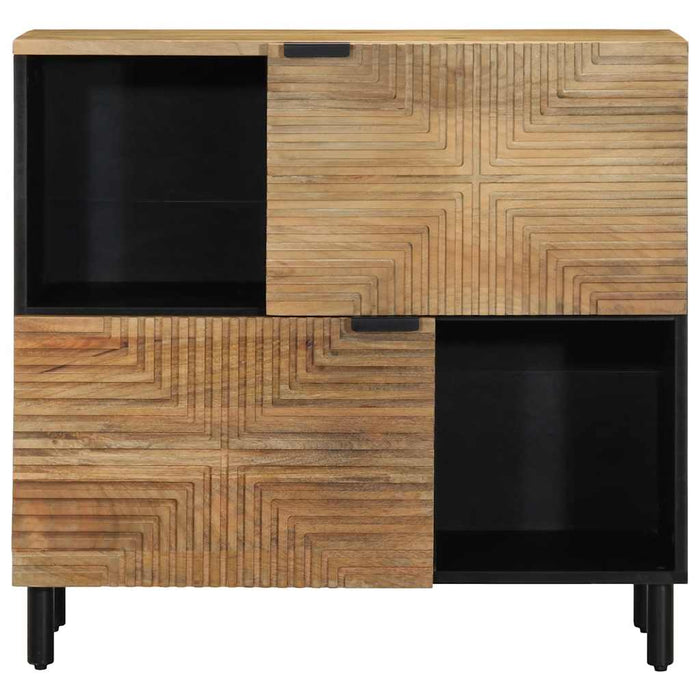 Bufetă maro 80x33x75 cm lemn masiv de mango WALTI