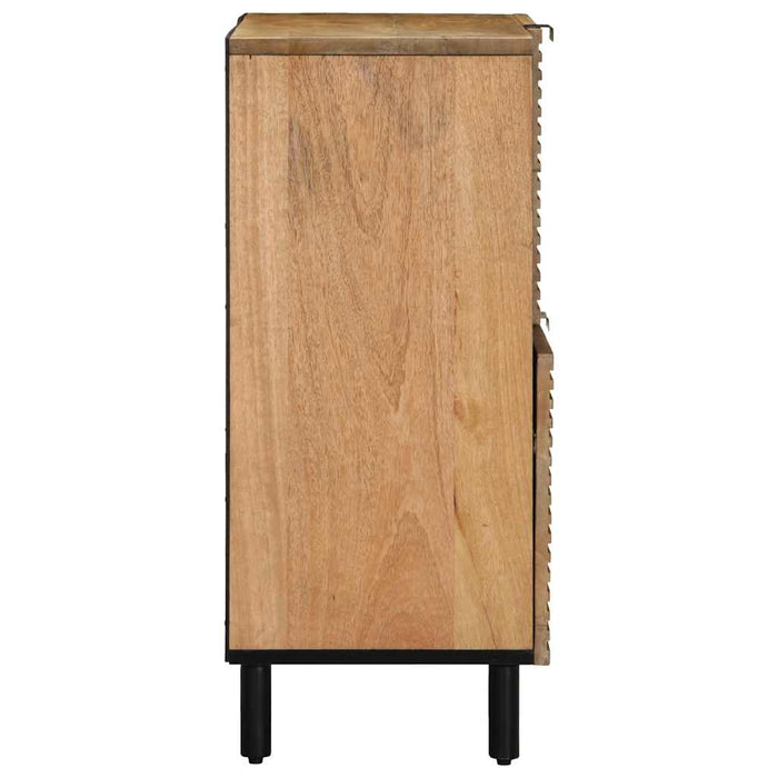 Bufetă maro 80x33x75 cm lemn masiv de mango WALTI