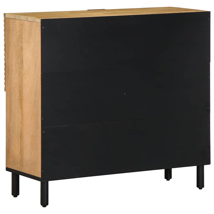 Bufetă maro 80x33x75 cm lemn masiv de mango WALTI