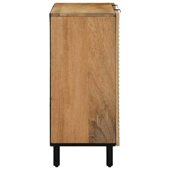 Bufetă maro 90x33x75 cm lemn masiv de mango WALTI