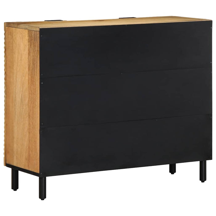 Bufetă maro 90x33x75 cm lemn masiv de mango WALTI