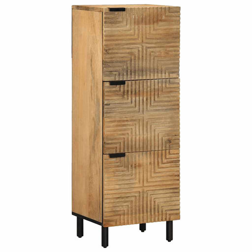 Dulapul maro 40x33x110 cm lemn masiv de mango - WALTI WALTI