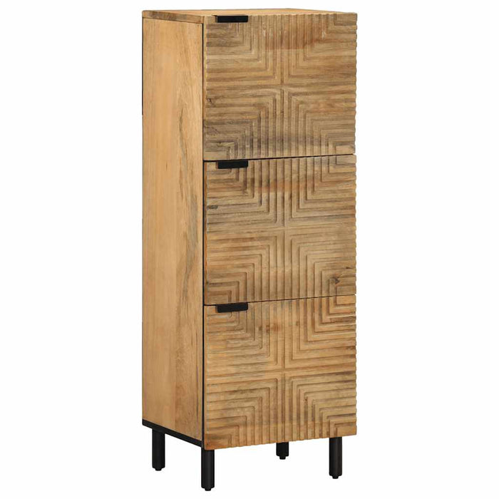 Dulapul maro 40x33x110 cm lemn masiv de mango - WALTI WALTI