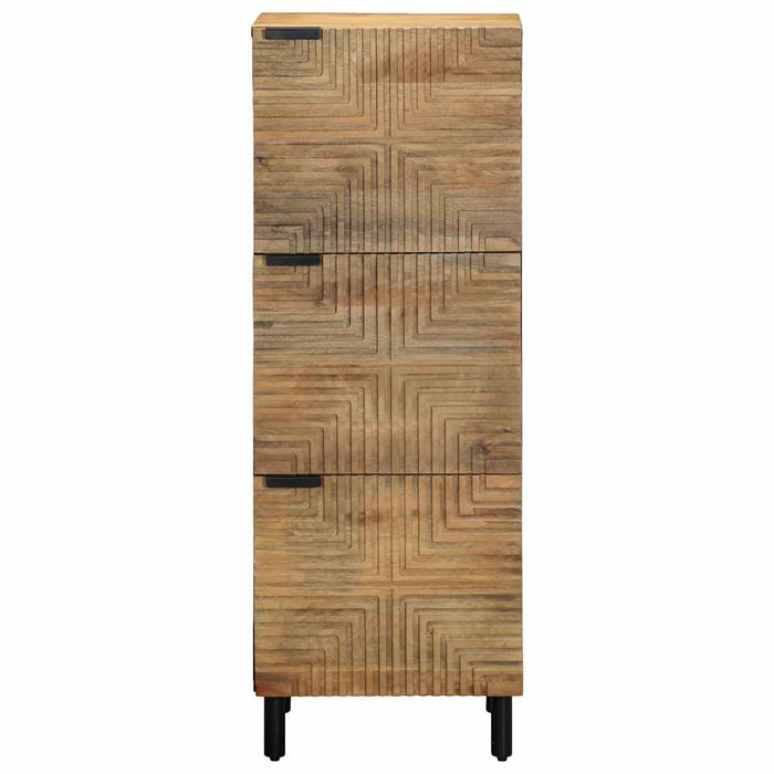 Dulapul maro 40x33x110 cm lemn masiv de mango - WALTI WALTI