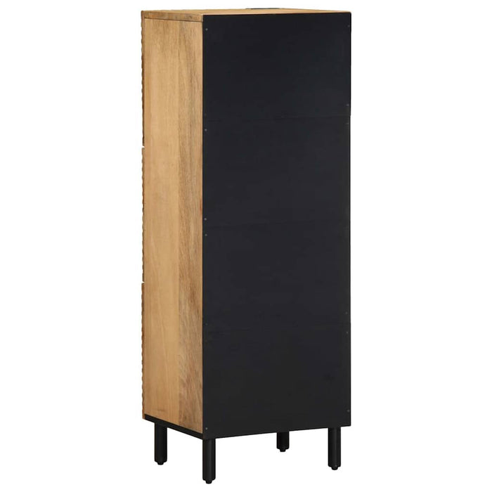 Dulapul maro 40x33x110 cm lemn masiv de mango - WALTI WALTI