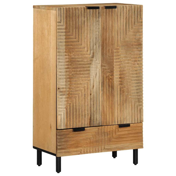 Dulapul maro 60x33x100 cm lemn masiv de mango - WALTI WALTI