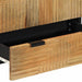 Dulapul maro 60x33x100 cm lemn masiv de mango - WALTI WALTI