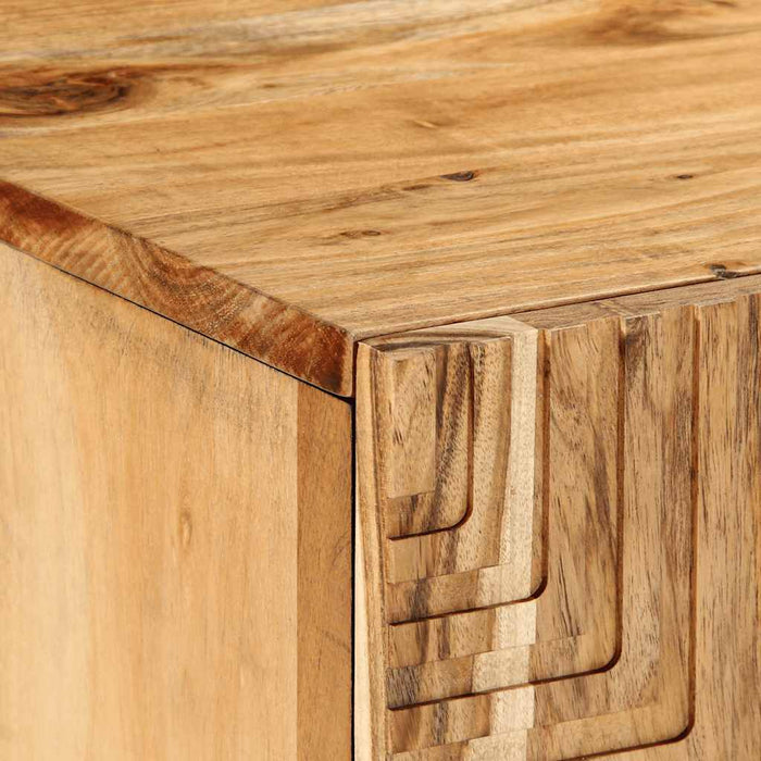 Comodă TV 105x33x46 cm, lemn masiv de acacia - WALTI WALTI