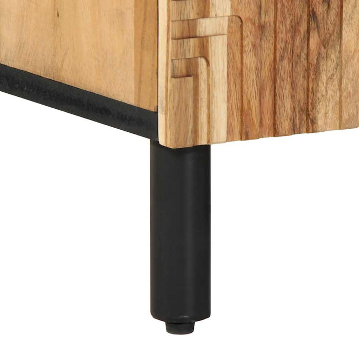 Comodă TV 105x33x46 cm, lemn masiv de acacia - WALTI WALTI