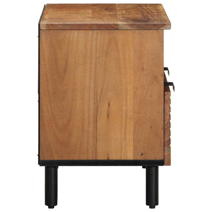 Comodă TV 70x33x46 cm, lemn masiv de acacia WALTI