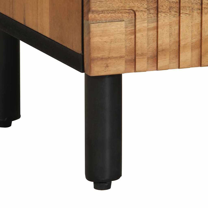 Comodă TV 70x33x46 cm, lemn masiv de acacia WALTI