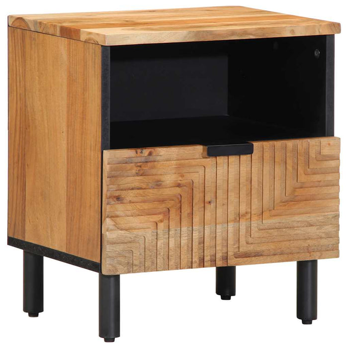 Noptieră 40x33x46 cm, lemn masiv de acacia WALTI