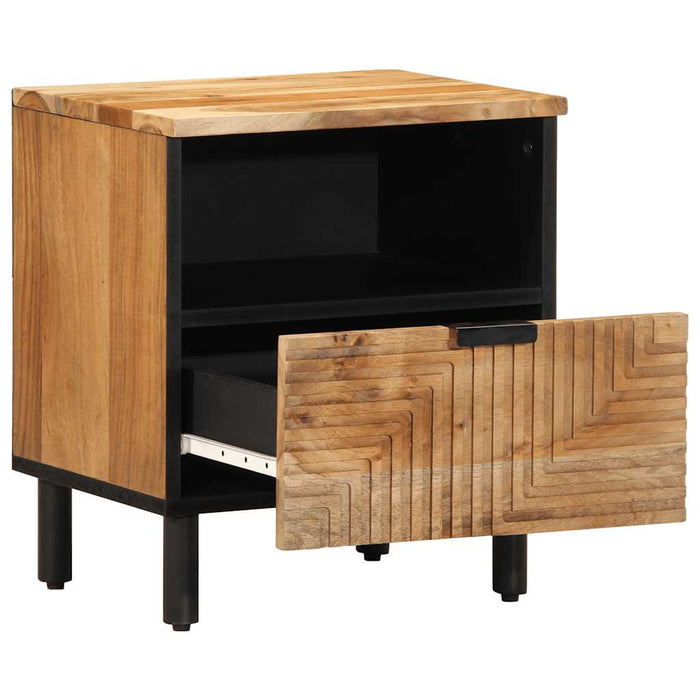 Noptieră 40x33x46 cm, lemn masiv de acacia WALTI