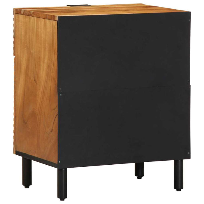 Dulap de noapte Maro 50 x 33 x 60 cm Lemn masiv de acacia - WALTI WALTI