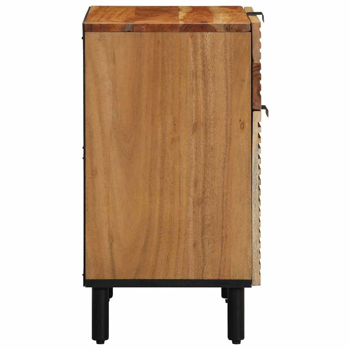 Dulap de noapte Maro 50 x 33 x 60 cm Lemn masiv de acacia - WALTI WALTI