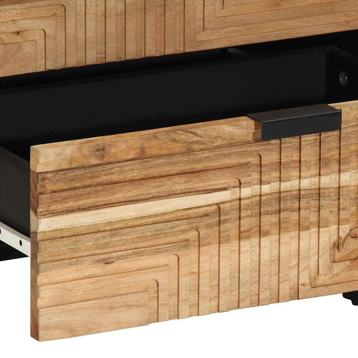 Dulap de noapte Maro 50 x 33 x 62 cm Lemn masiv de acacia - WALTI WALTI