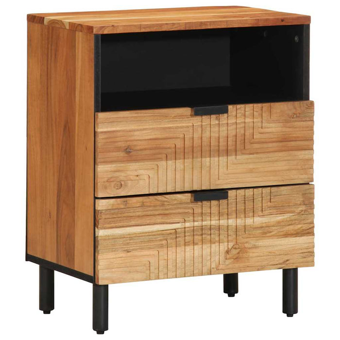 Dulap de noapte Maro 50 x 33 x 62 cm Lemn masiv de acacia - WALTI WALTI
