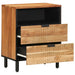 Dulap de noapte Maro 50 x 33 x 62 cm Lemn masiv de acacia - WALTI WALTI