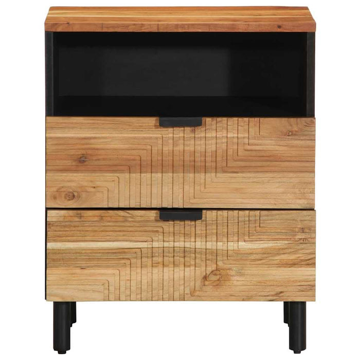 Dulap de noapte Maro 50 x 33 x 62 cm Lemn masiv de acacia - WALTI WALTI