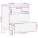 Dulap de noapte Maro 50 x 33 x 62 cm Lemn masiv de acacia - WALTI WALTI