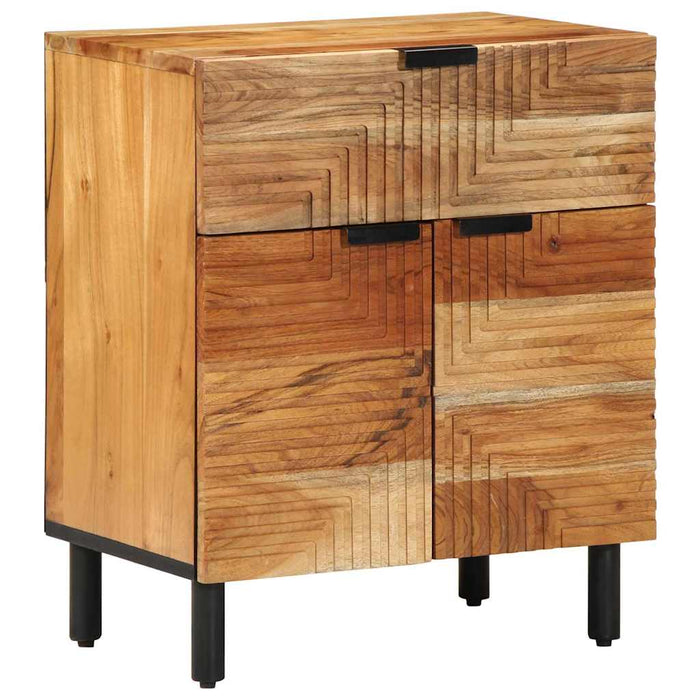 Dulap de noapte Maro 50 x 33 x 60 cm Lemn masiv de acacia - WALTI WALTI