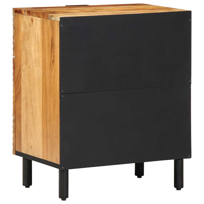 Dulap de noapte Maro 50 x 33 x 60 cm Lemn masiv de acacia - WALTI WALTI
