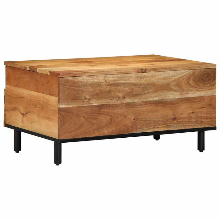 Masă de cafea Maro 80 x 54 x 40 cm lemn masiv de acacia - WALTI WALTI