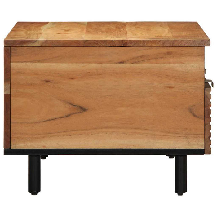Masă de cafea Maro 80 x 54 x 40 cm lemn masiv de acacia - WALTI WALTI