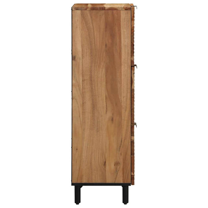 Bufet cu raft cu ușă Maro 40 x 33 x 110 cm Lemn de mango solid WALTI