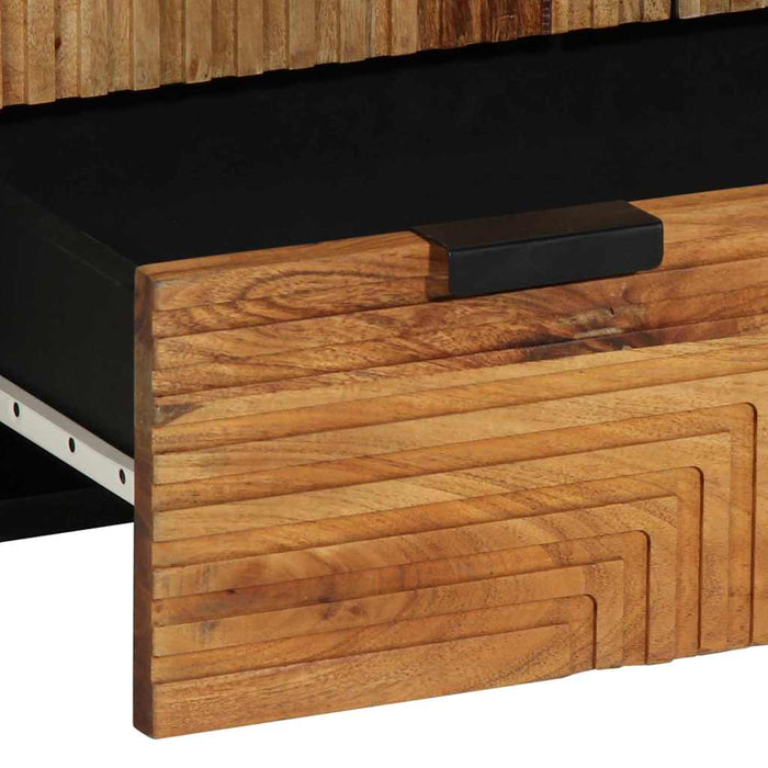 Bufet cu sertar Maro 60 x 33 x 100 cm Lemn de mango solid WALTI