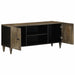 Dulap TV Gri deschis 105x33,5x46 cm Lemn masiv Mango - WALTI WALTI