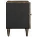 Dulap TV Gri deschis 105x33,5x46 cm Lemn masiv Mango - WALTI WALTI