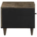Masuta de cafea gri deschis 80x50x40 cm lemn masiv de mango - WALTI WALTI