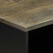Masuta de cafea gri deschis 80x50x40 cm lemn masiv de mango - WALTI WALTI
