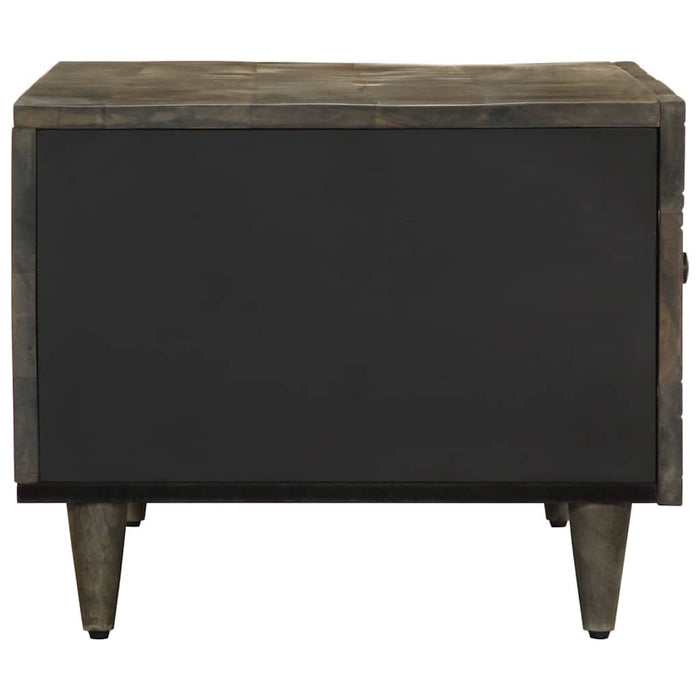 Masuta de cafea gri deschis 80x50x40 cm lemn masiv de mango - WALTI WALTI