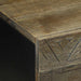 Masuta de cafea gri deschis 80x50x40 cm lemn masiv de mango - WALTI WALTI