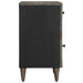 Noptiera gri deschis 50x33x60 cm lemn masiv de mango - WALTI WALTI